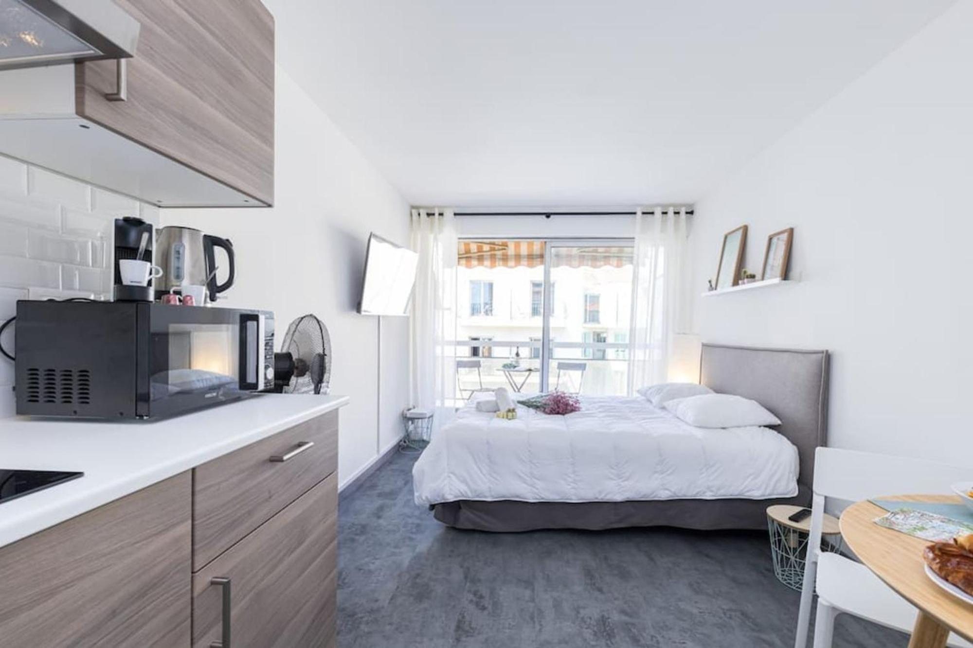 Grosso 4 - Studio With Balcony - Near The Sea 니스 외부 사진